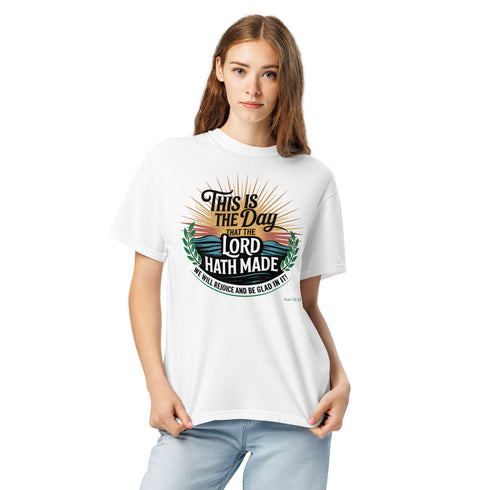 This is The Day Christian Bible Verse T-Shirt